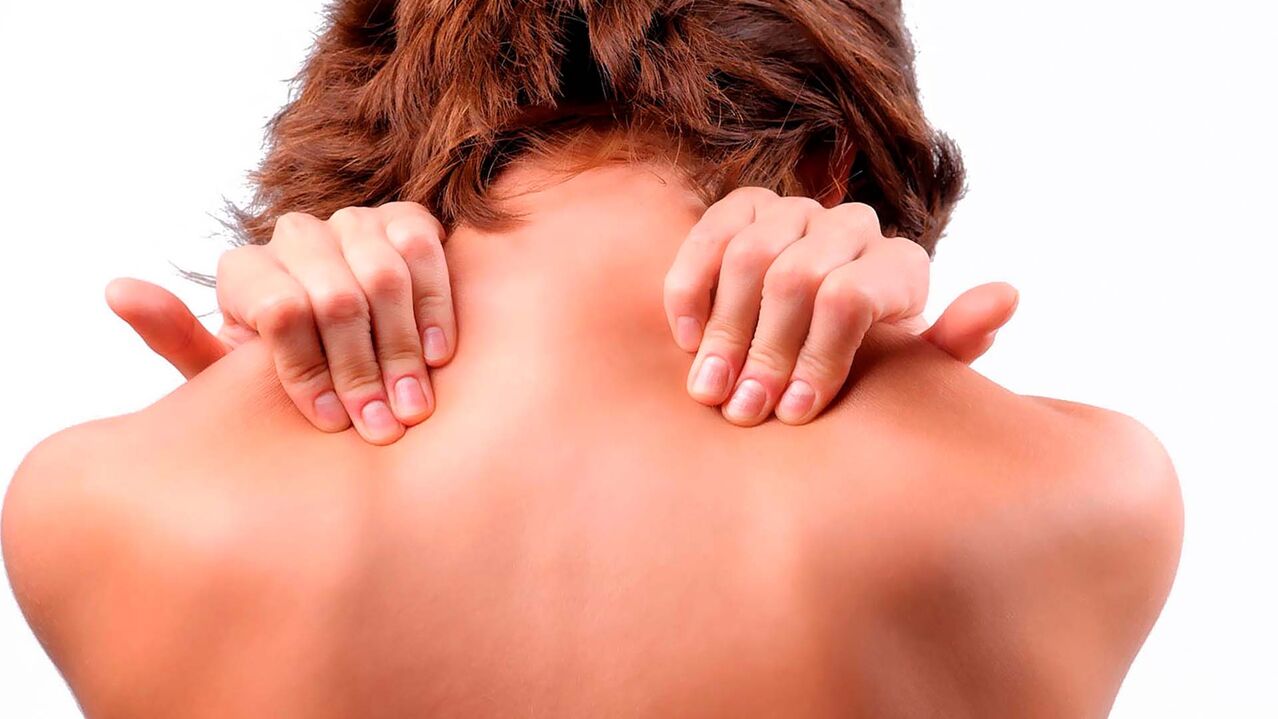 πόνος με αυχενική οστεοχονδρωσία